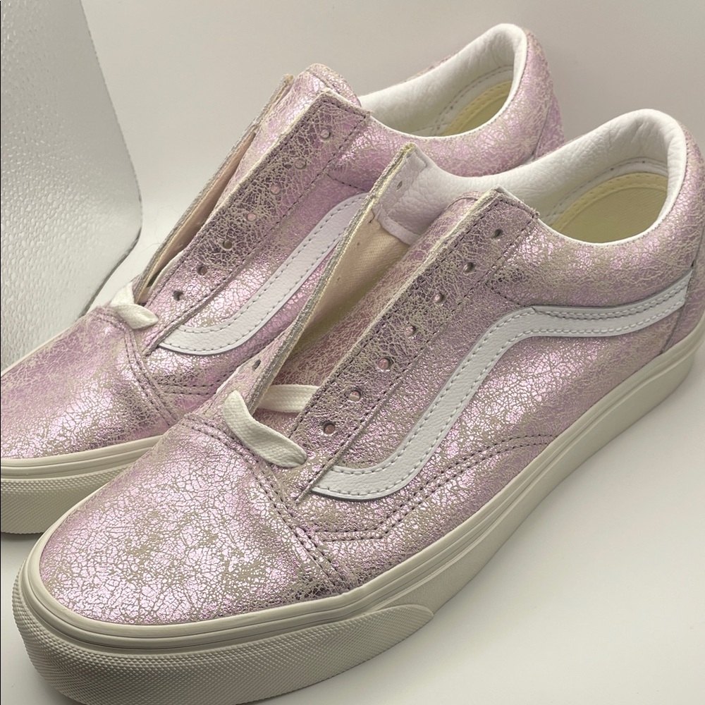 Vans Women's Purple Sneakers - Picture 3 of 10